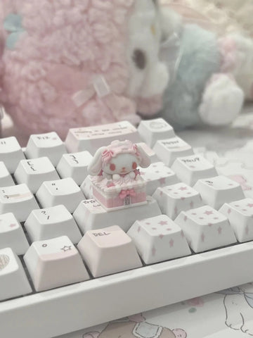［サンリオ］シュガーバニーズ 手作り キーキャップ【メカニカルキーボード】