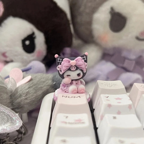 ［メカニカルキーボード］サンリオ 手作り キーキャップ【TQDEI9】