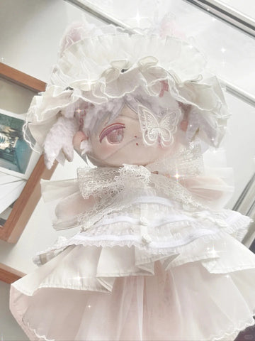 【受注生産】［ぬい服］20/30cm 無属性 ぬいぐるみ用服【蔷薇】