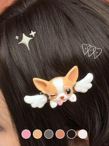 ［アクセサリー］3Dプリント ヘアクリップ【1L3ED0】
