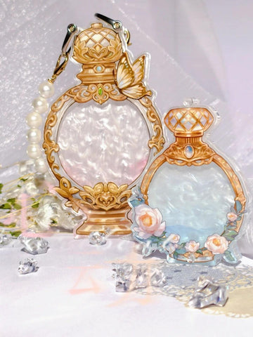 ［推し活グッズ］缶バッジ アクリルフレーム 58/75mm【BWN70R】