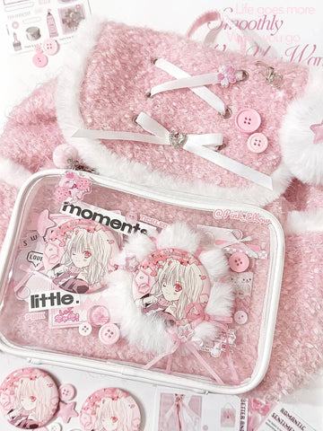 ［バッグ］痛バッグ ファーリュック【UIZH1T】