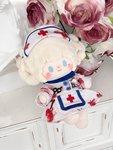 ［ぬい服］20cm 無属性 ぬいぐるみ用 お洋服【玫瑰】