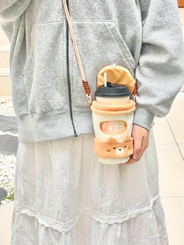 ［ぬい服］10/15/20cm 無属性 ぬいぐるみ用 お洋服【奶茶】
