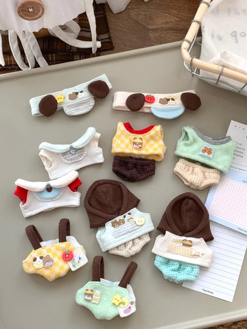 【受注予約】［ぬい服］5/10cm 無属性 ぬいぐるみ用 お洋服【放学】