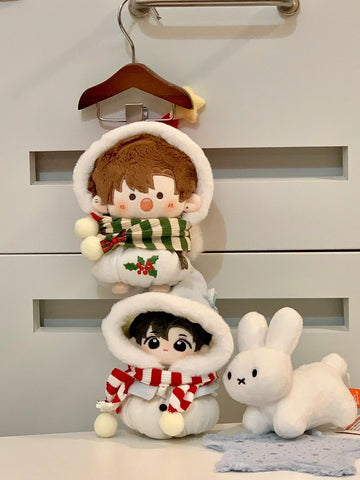 【受注予約】［ぬい服］10cm 無属性 ぬいぐるみ用 お洋服【圣诞】