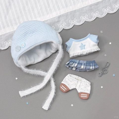 ［ぬい服］10cm 無属性 ぬいぐるみ用 お洋服【暖绒】