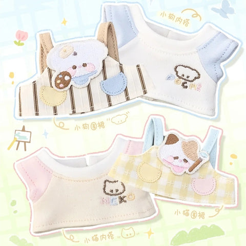 ［ぬい服］10cm 無属性 ぬいぐるみ用服【春日】