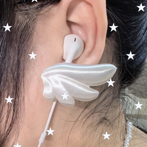 ［スマホグッズ］3Dプリント 有線イヤホン アクセサリー【9IN8RO】