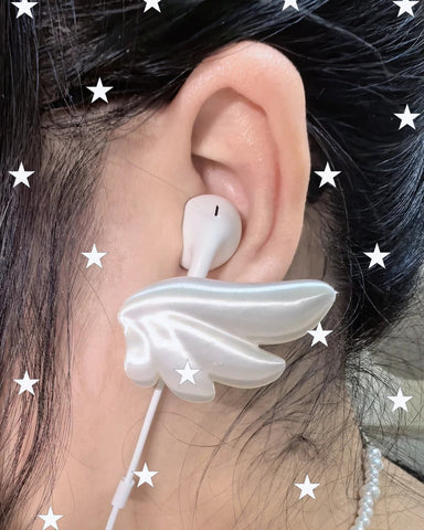 ［スマホグッズ］3Dプリント 有線イヤホン アクセサリー【9IN8RO】