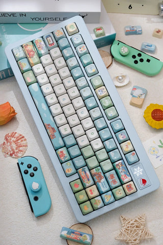 ［メカニカルキーボード］どうぶつの森 MOA/Cherry キーキャップ【0K3XJ0】