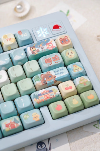 ［メカニカルキーボード］どうぶつの森 MOA/Cherry キーキャップ【0K3XJ0】