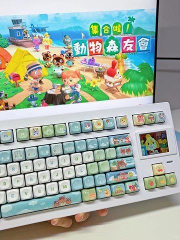［メカニカルキーボード］どうぶつの森 MOA/Cherry キーキャップ【0K3XJ0】