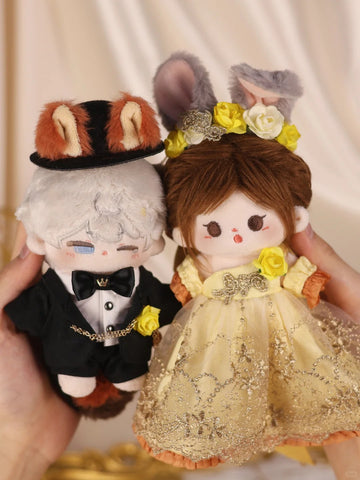 ［ぬい服］10cm 無属性 ぬいぐるみ用 お洋服【金盏花】