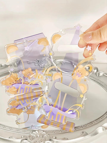 ［推し活グッズ］缶バッジ アクリルフレーム58mm【BQN5SG】