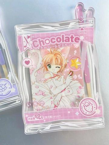 ［推し活グッズ］缶バッジ アクリルフレーム 58～75mm【A56LG8】