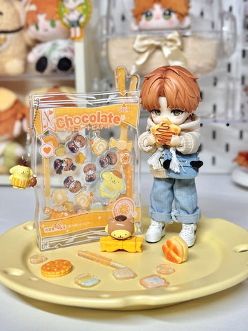 ［推し活グッズ］缶バッジ アクリルフレーム 58～75mm【A56LG8】