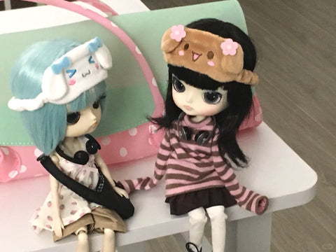 【受注予約】［ぬい服］10cm 無属性 ぬいぐるみ用 お洋服【眼罩】