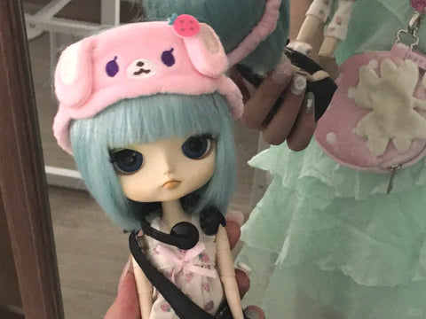 【受注予約】［ぬい服］10cm 無属性 ぬいぐるみ用 お洋服【眼罩】