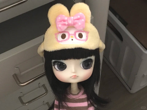 【受注予約】［ぬい服］10cm 無属性 ぬいぐるみ用 お洋服【眼罩】