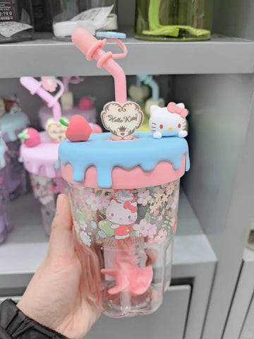 ［サンリオ］正規品 ボトル タンブラー 560ml 全4種【PSCKLA】