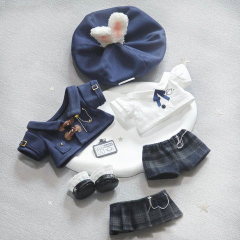［ぬい服］20cm 無属性 ぬいぐるみ用服【学院】