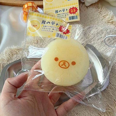 ［キャラグッズ］手作り 食べ物 スクイーズ【529A2W】