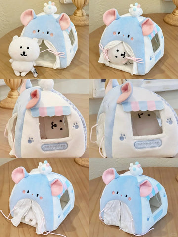 ［ぬい服］10cm 無属性 ぬいぐるみ用服【帐篷】