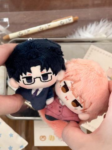 ［有属性ぬい本体］ヲタクに恋は難しい 10cm ぬいぐるみ本体【阿宅】