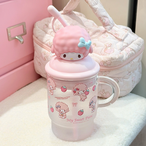 ［サンリオ］ガラス タンブラー 600ml 全3種