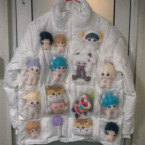 ［推し活グッズ］痛ジャケット 中綿ダウンジャケット