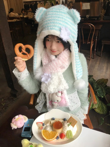 ［推し活グッズ］10cm 無属性 ぬいぐるみ用 痛マフラー【OUN7MX】