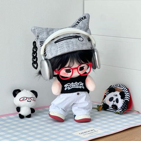 ［ぬい小物］20cm 無属性 ぬいぐるみ用 ヘッドホン【耳机】
