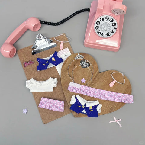 ［ぬい服］10cm 無属性 ぬいぐるみ用 お洋服【学院】