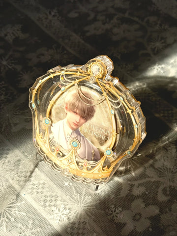 ［推し活グッズ］缶バッジ アクリルフレーム 58/75mm【8UHPDA】