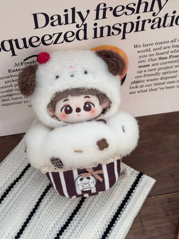 ［ぬい服］10cm 無属性 ぬいぐるみ用 お洋服【蛋糕杯】