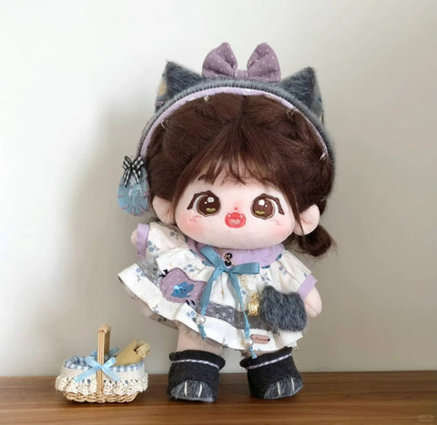［ぬい服］10/15cm 無属性 ぬいぐるみ用 お洋服【鸢尾】