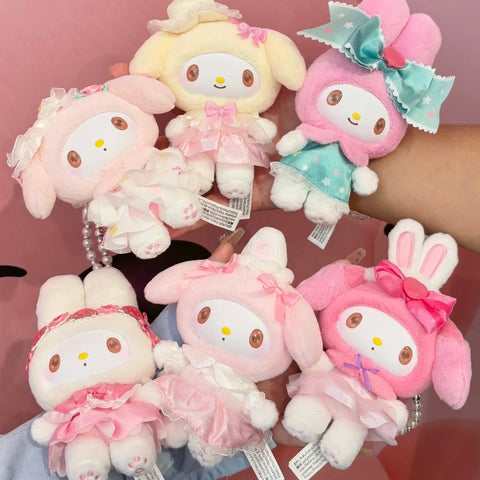 ［サンリオ］マイメロディ トレーディングぬいぐるみ 中身確認【甜梦】