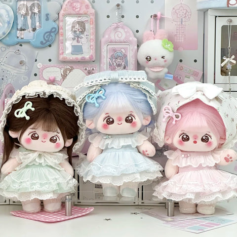 ［ぬい服］20cm 無属性 ぬいぐるみ用 お洋服【马卡龙】