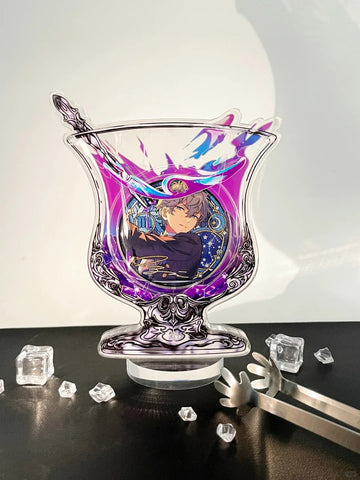 ［推し活グッズ］缶バッジアクリルフレーム 58～75mm【G340S3】