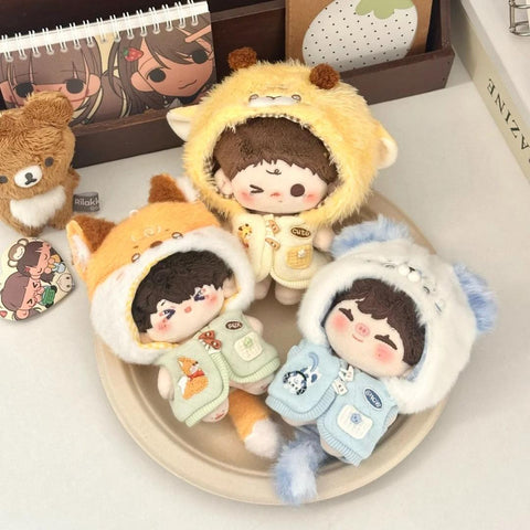 ［ぬい服］10cm 無属性 ぬいぐるみ用 お洋服【动物】