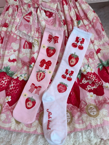 ［ファッション］ロリータ クルー丈ソックス 靴下【GD3XTT】