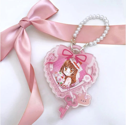［推し活グッズ］缶バッジアクリルフレーム 58mm【F2E2G2】