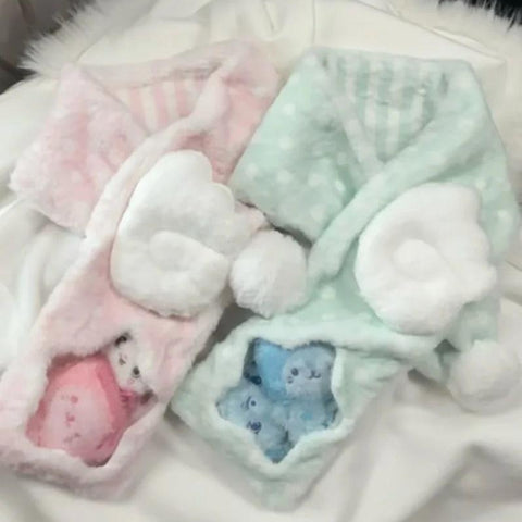 【受注予約】［推し活グッズ］10cm 無属性 ぬいぐるみ用 痛マフラー【P2U6HO】