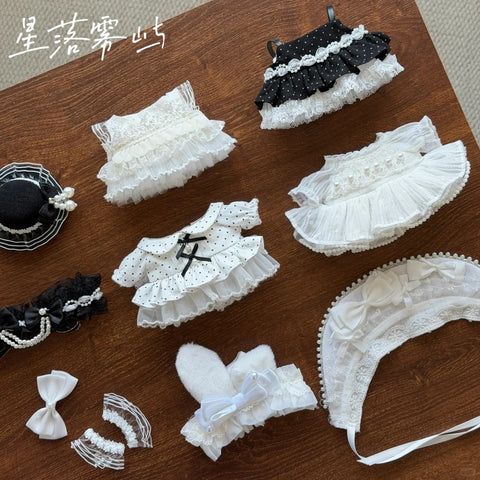 【受注予約】［ぬい服］20cm 無属性 ぬいぐるみ用 お洋服【星落】