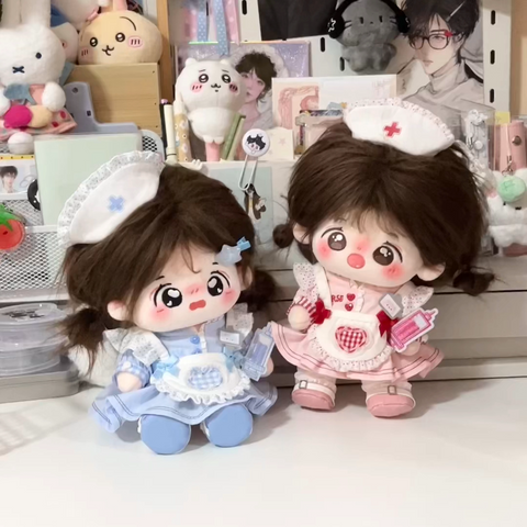 ［ぬい服］10/20cm 無属性 ぬいぐるみ用 お洋服【小护士】