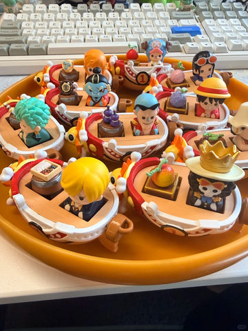 ［メカニカルキーボード］ONE PIECE トレーディングフィギュア キーキャップ【ZH8GAQ】