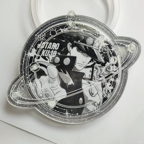 ［推し活グッズ］缶バッジ アクリルフレーム 58/75mm【小行星】