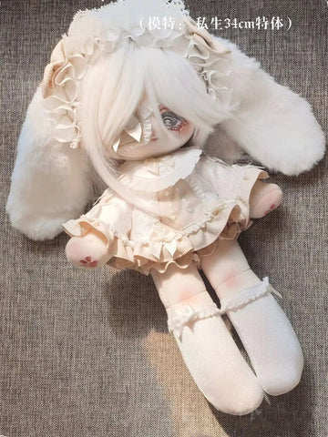 【受注予約】［ぬい服］30cm 無属性 ぬいぐるみ用服【兔兔】