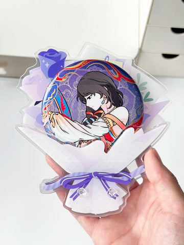 ［推し活グッズ］アクリル 缶バッジフレーム【F4V3J8】
